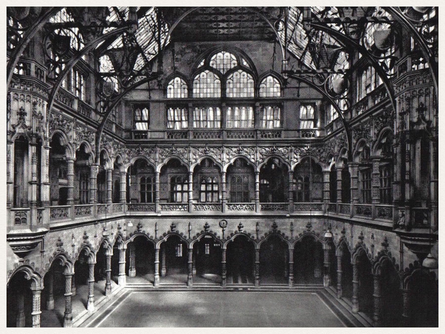 Jan Konings Interior of the Handelsbeurs