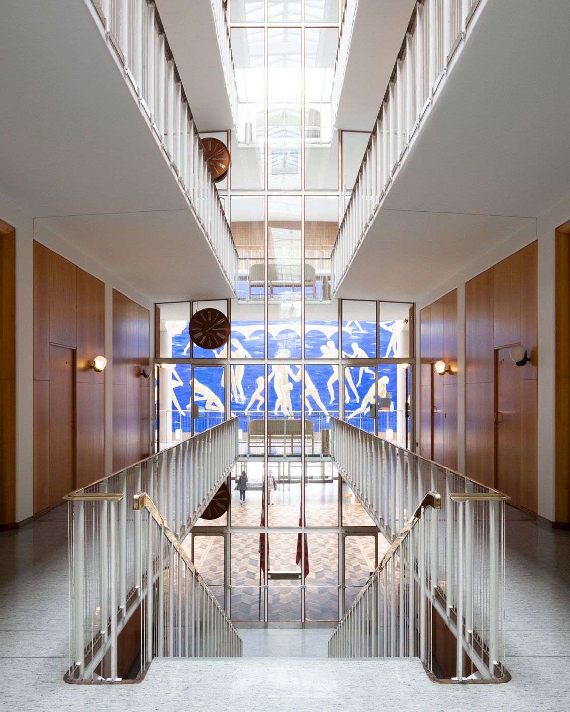 Jan Konings Radhus Aarhus Arne Jacobsen Corridor
