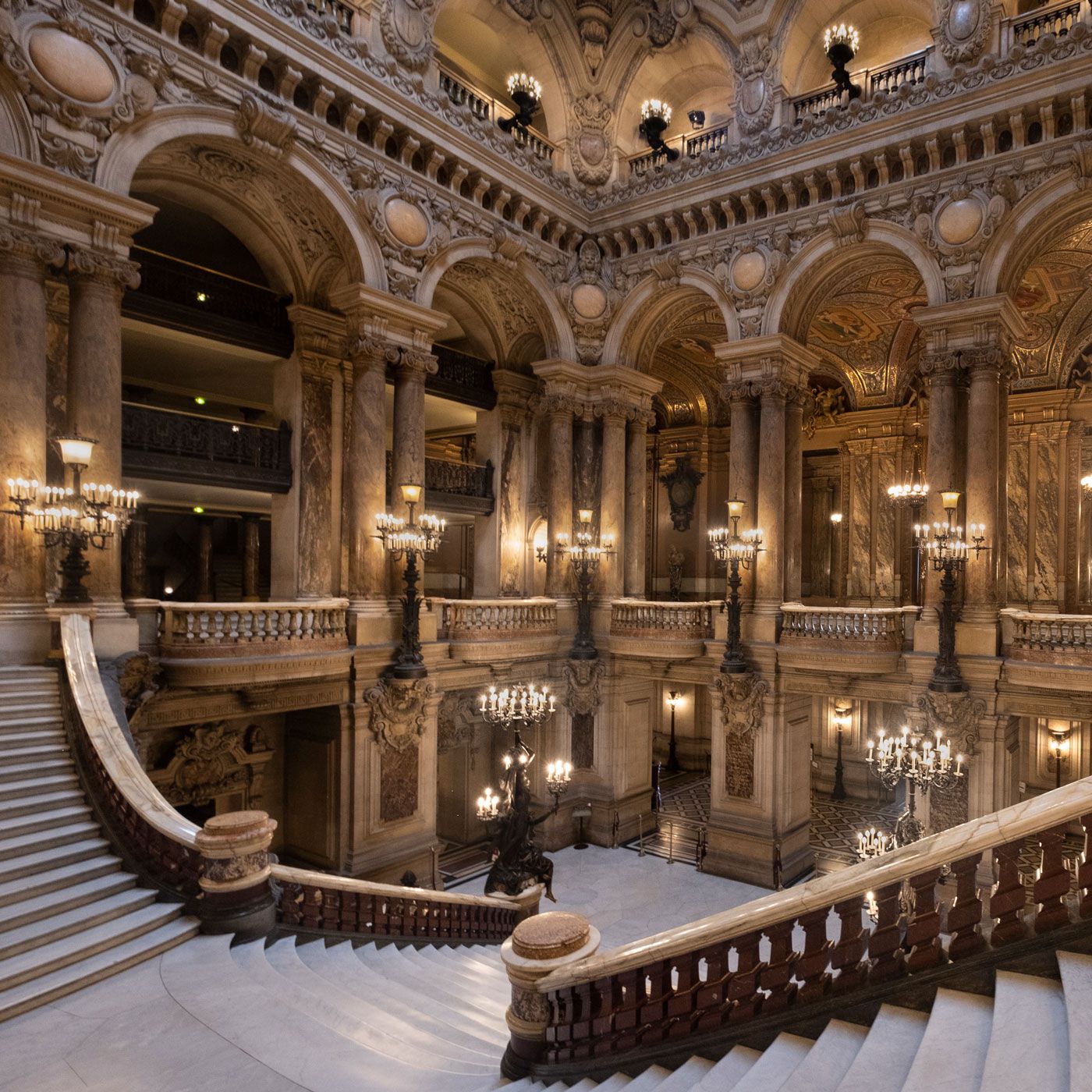 Jan Konings Opera Paris Charles Garnier Grand Escalier